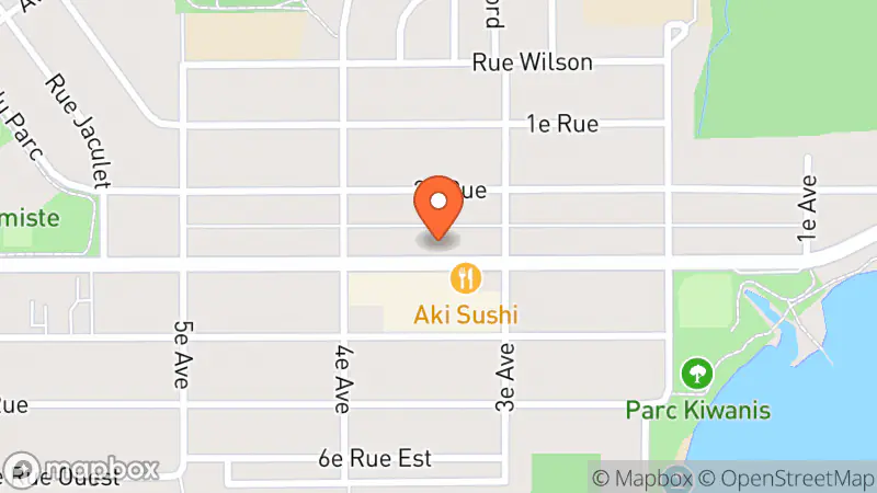 Map showing location of 2e vie techno