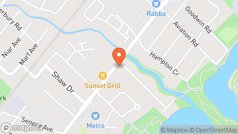 Map showing location of A-1 Antiques & Used Furniture