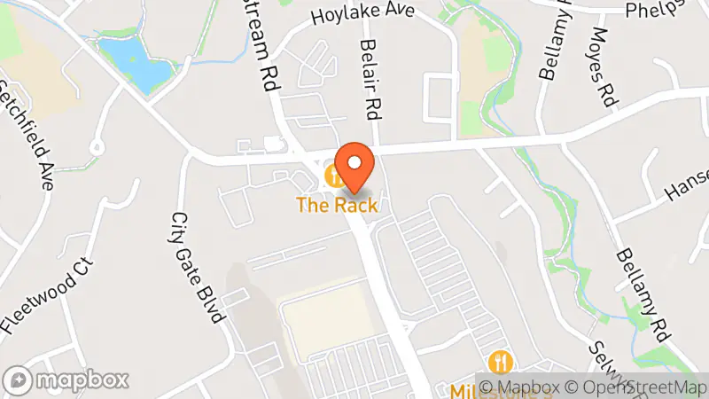Map showing location of A to Z Kids Consignment