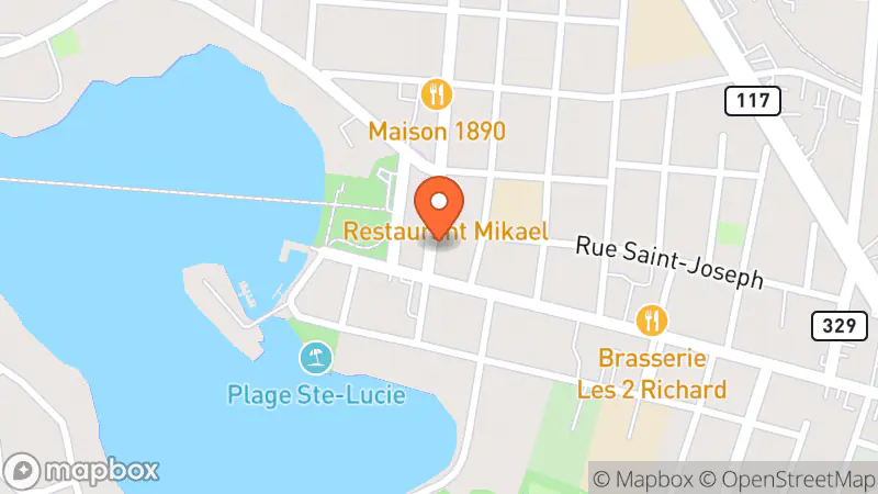 Map showing location of Alter Éco Friperie