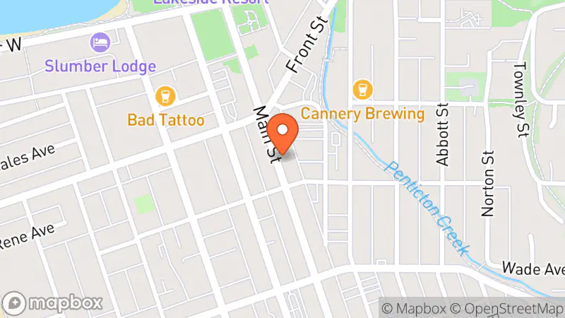 Map showing location of Apsara Consignment Boutique