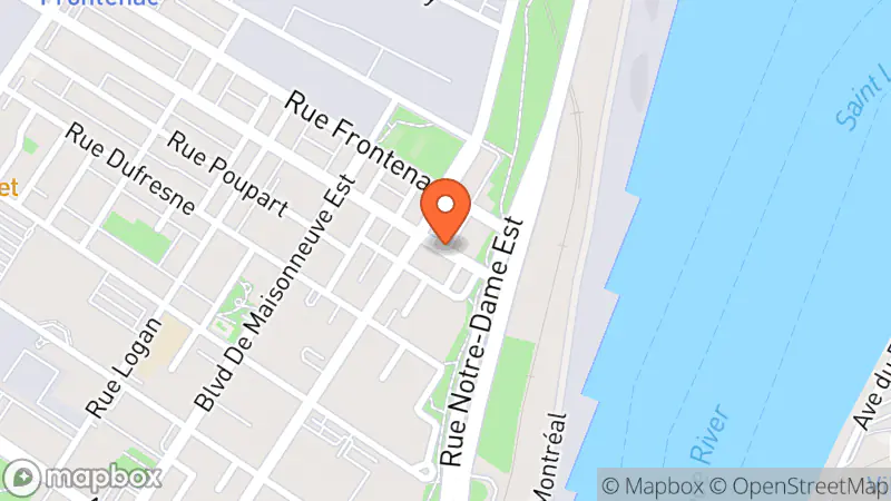 Map showing location of Ar Chi Food