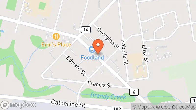 Map showing location of Arthur 2nd Look