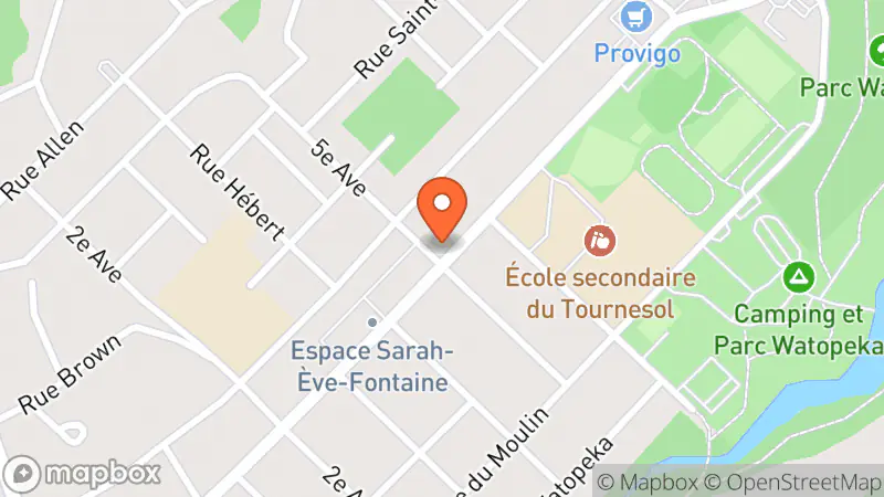 Map showing location of Arti Zatti - Meubles & Déco