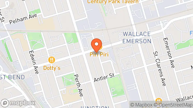 Map showing location of Attire Co