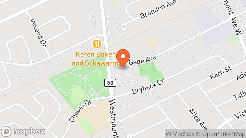 Map showing location of Bits & Pieces Furniture & Decor Consignment Store