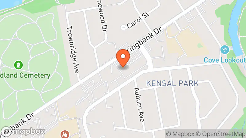 Map showing location of Book Addict