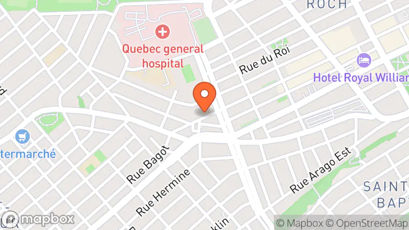 Map showing location of Boutique Lucia F.