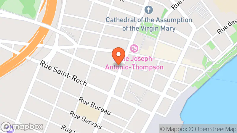 Map showing location of Boutique Presque Neuf