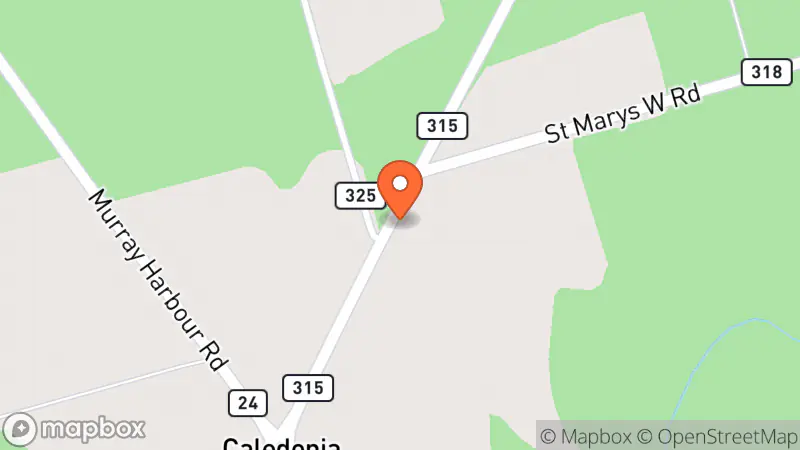 Map showing location of Briggy Bum Boutique Thrift Store