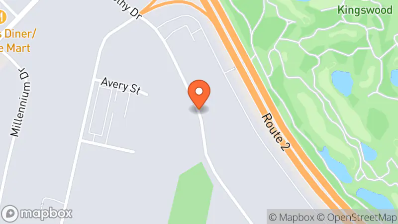 Map showing location of Changing Hands Thrift Shop Ltd