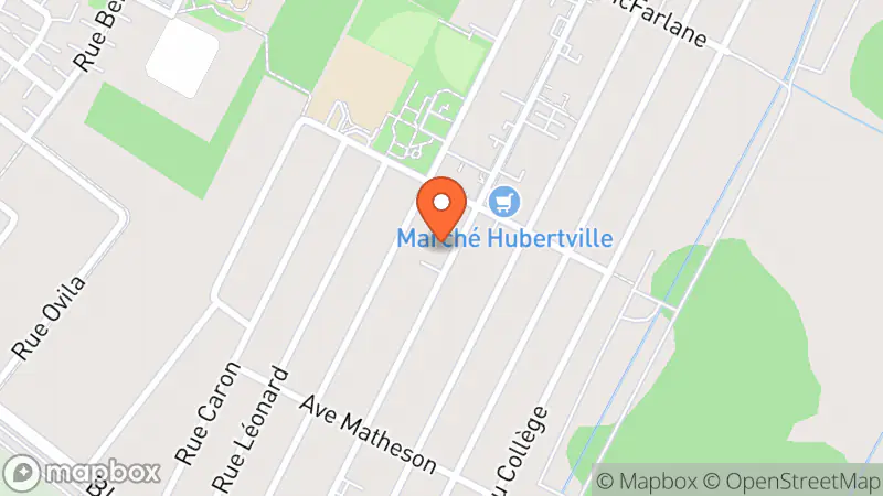 Map showing location of Chez Dentelle & Ribambelle