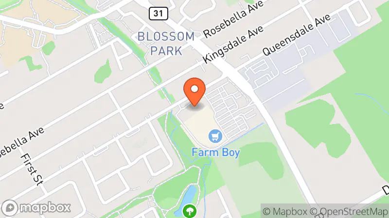 Map showing location of Chez Vincent Ottawa (SSVP)