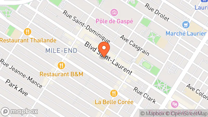 Map showing location of Citizen Vintage