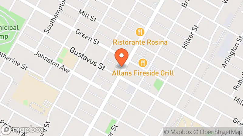 Map showing location of Claimed Vintage