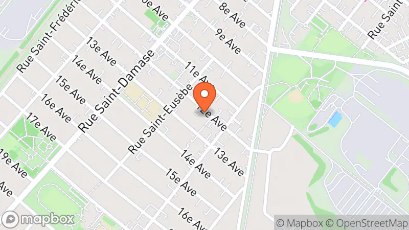 Map showing location of Écolomeubles