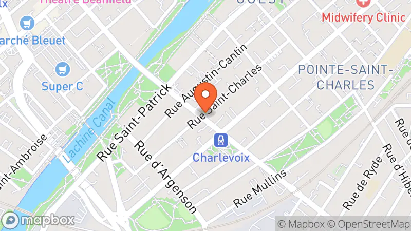 Map showing location of Décrochez-moi-ça