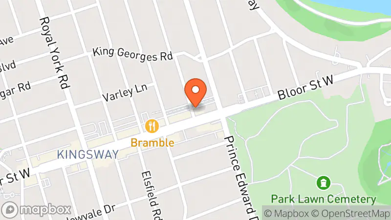 Map showing location of Designer Exchange