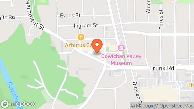 Map showing location of Eclectic Avenue Vintage Boutique & Consignment