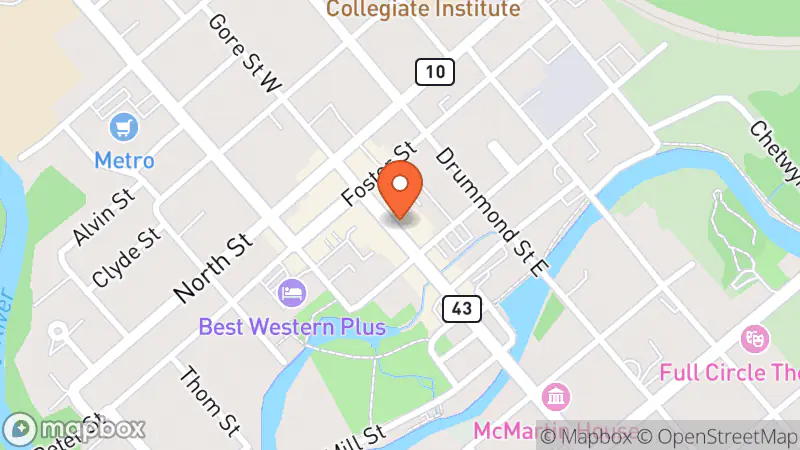 Map showing location of Ever After Bridal Boutique - Perth