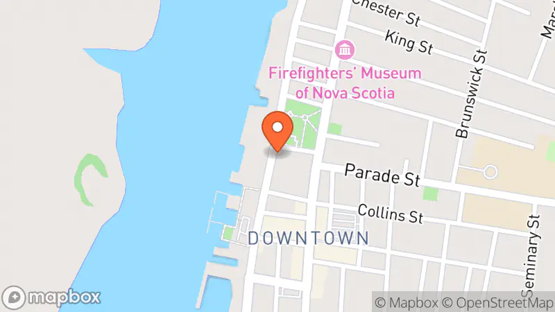 Map showing location of Frenchy's