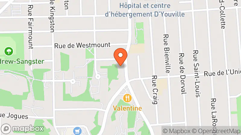 Map showing location of Friperie La Chiffonnerie