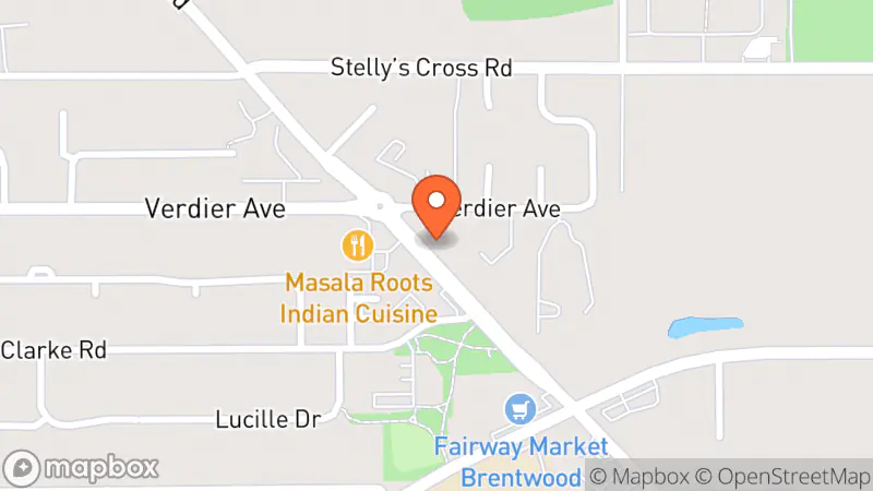 Map showing location of Funky thrift emporium