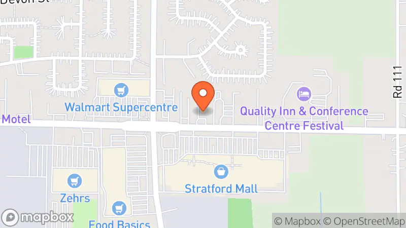 Map showing location of Goodwill Community Store