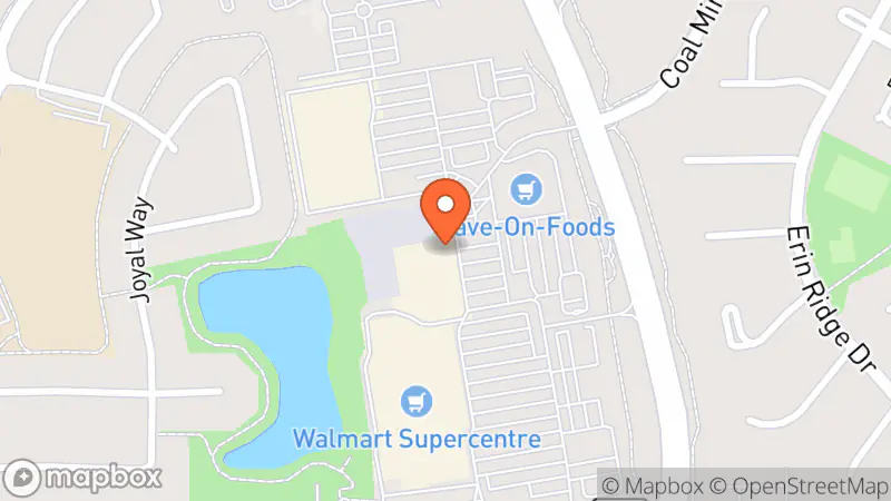 Map showing location of Goodwill St. Albert Thrift Store and Donation Centre