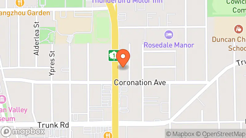 Map showing location of HERITAGE SECOND HAND