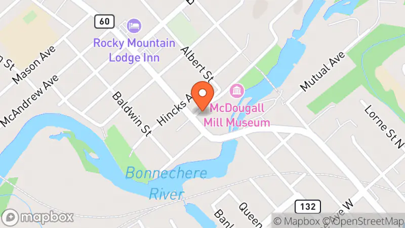 Map showing location of In Style Consignment Fashions