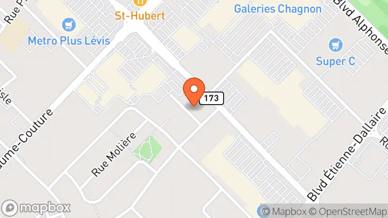 Map showing location of Instant Comptant