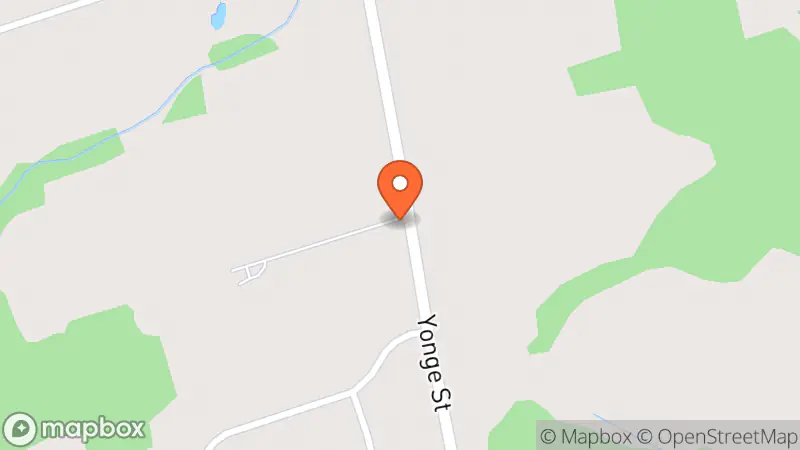 Map showing location of Julianna's Thrift Shop