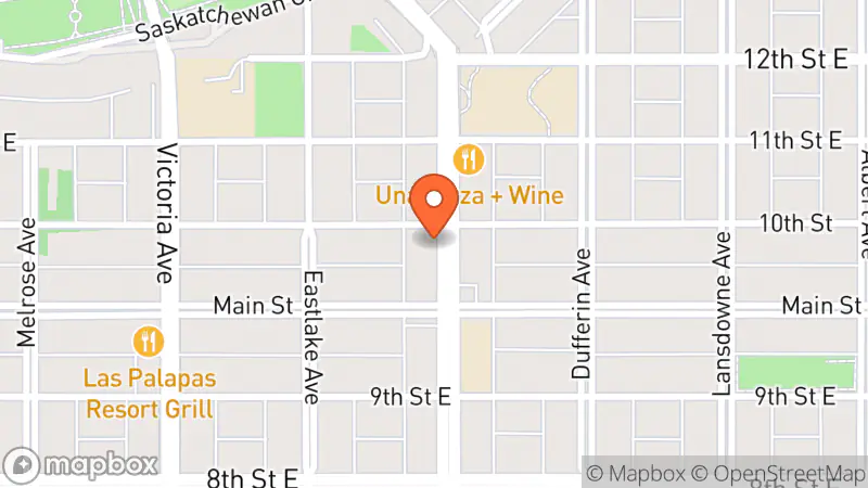 Map showing location of Juniper & Oak Consignments