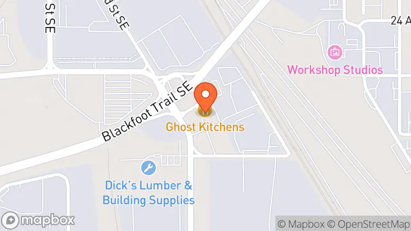 Map showing location of Junk In The Trunk Thrift Store