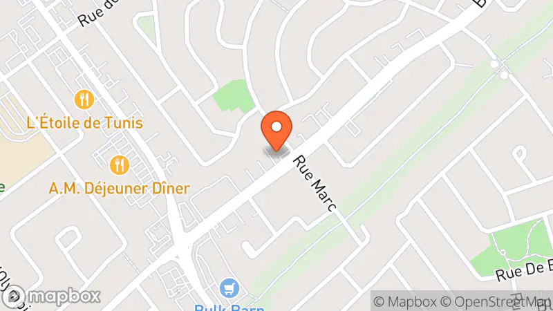 Map showing location of Les trouvailles de Carole