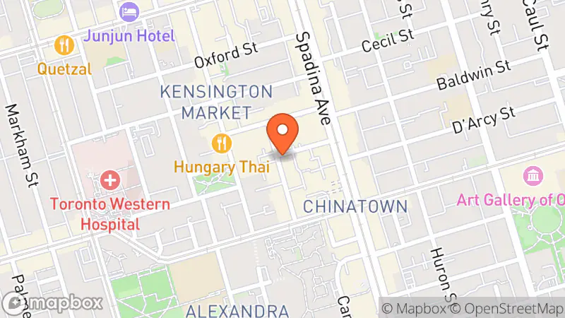 Map showing location of lost gen vintage