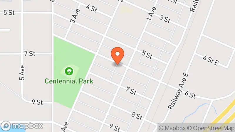 Map showing location of MCC Clothes Basket