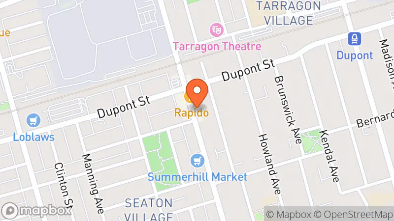 Map showing location of Mrs Huizenga