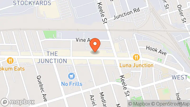 Map showing location of Mrs Huizenga