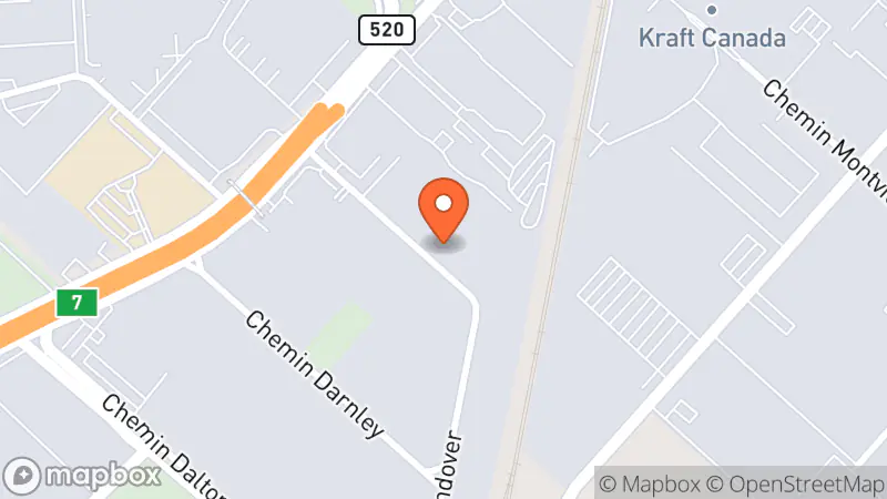 Map showing location of NBS GLOBAL SERVICES INC