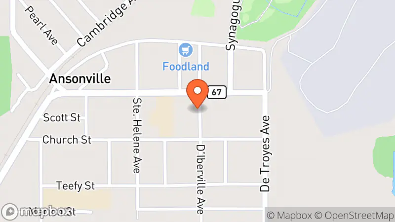Map showing location of New And Used