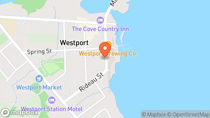 Map showing location of New Life Thrift