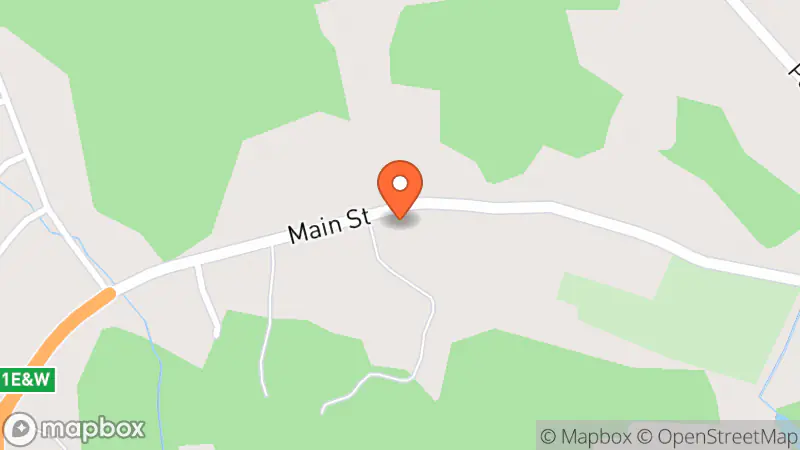 Map showing location of Nora's New to You Thrift Store