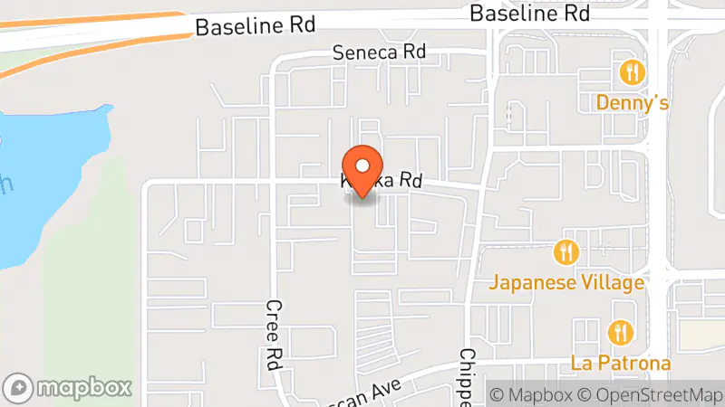 Map showing location of Once Upon A Child