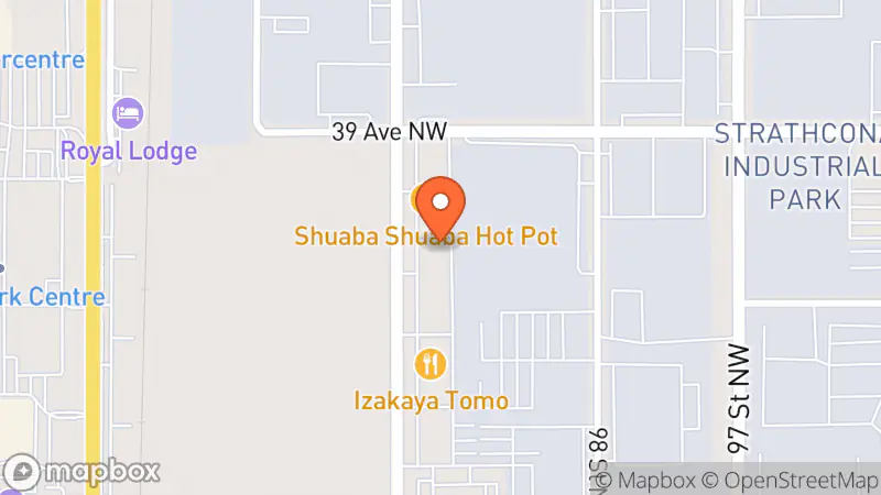 Map showing location of Once Upon A Child