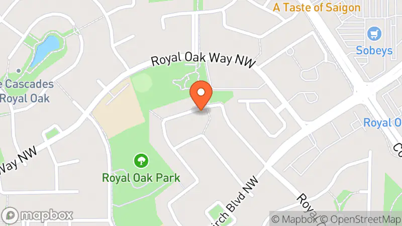 Map showing location of Once Upon a Wardrobe