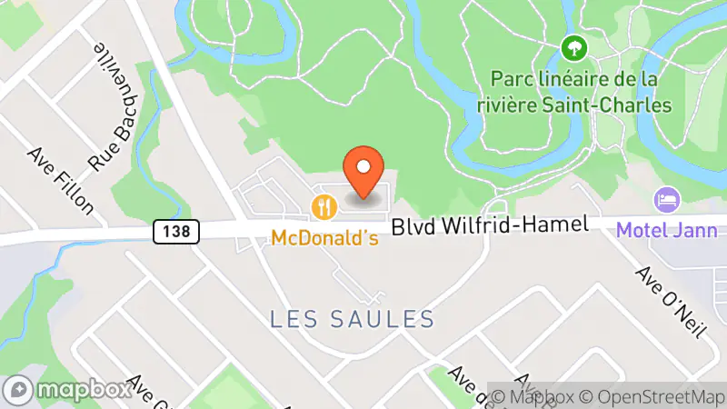 Map showing location of Pascalou Tupperware