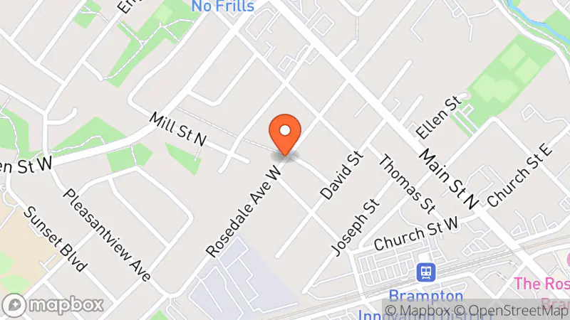 Map showing location of Phil's Finds