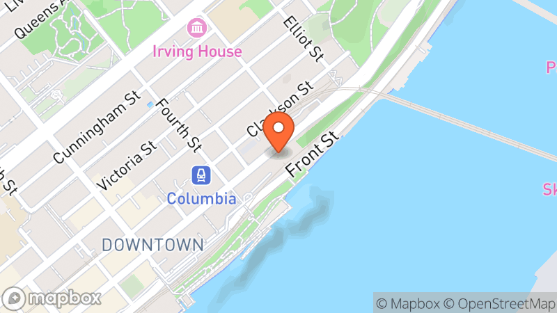 Map showing location of Pound Picks